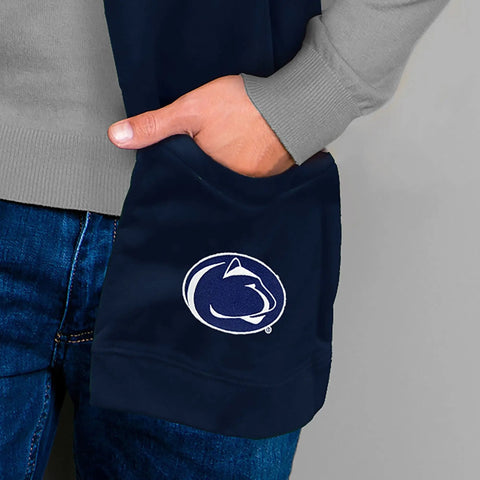 4 in 1 Scarf | Penn State University Jimmy Bean Unisex Winter Accessory with Pocket Scarf - YinzerShop
