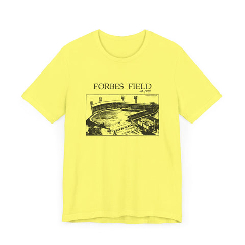 Forbes Field - 1909 - Retro Schematic - Short Sleeve Tee