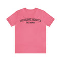 Duquesne Heights  - The Burgh Neighborhood Series - Unisex Jersey Short Sleeve Tee T-Shirt Printify Charity Pink S 