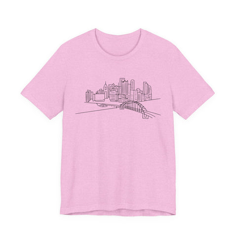 Pittsburgh Skyline Short Sleeve T-Shirt