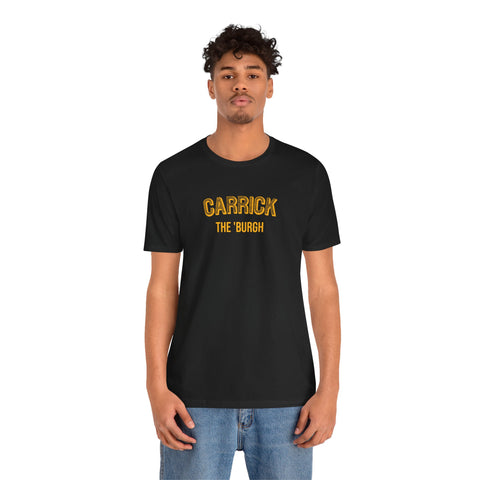 Carrick  - The Burgh Neighborhood Series - Unisex Jersey Short Sleeve Tee T-Shirt Printify   