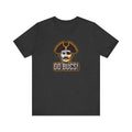 Go Bucs Pirate Design - Unisex Jersey Short Sleeve Tee T-Shirt Printify Dark Grey Heather S 