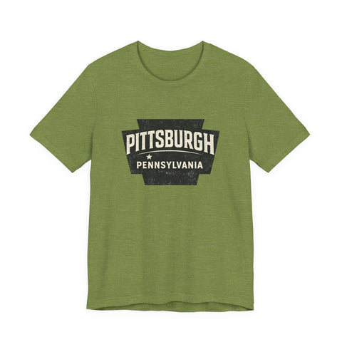 Pittsburgh Keystone City - Unisex Jersey Short Sleeve Tee