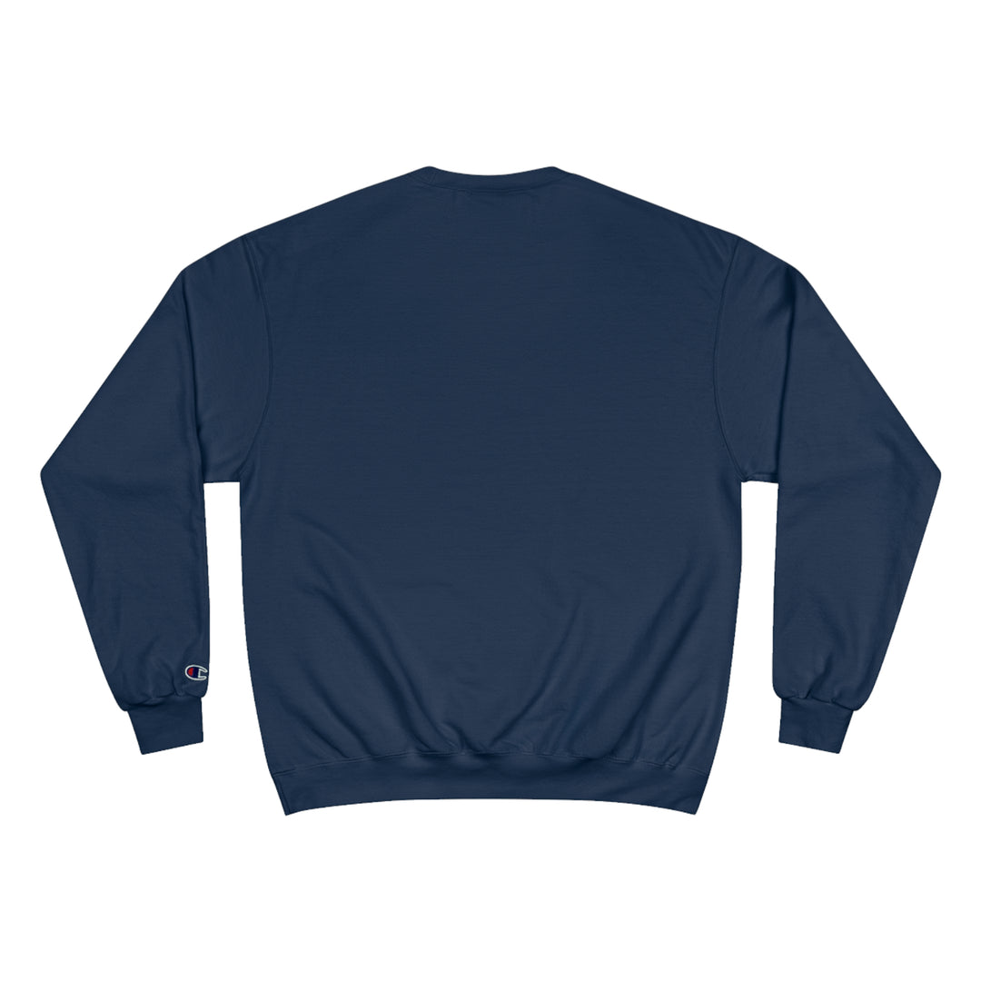 El Estándar  Es  El Estándar - The Standard is the Standard - Español Series - Bold - Champion Crewneck Sweatshirt Sweatshirt Printify   