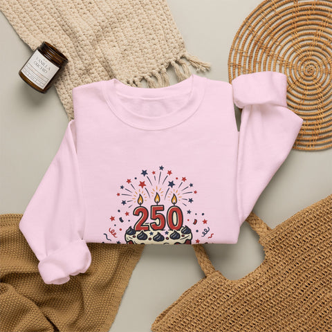250th Birthday USA Sweatshirt | 1776-2026 Patriotic 4th of July