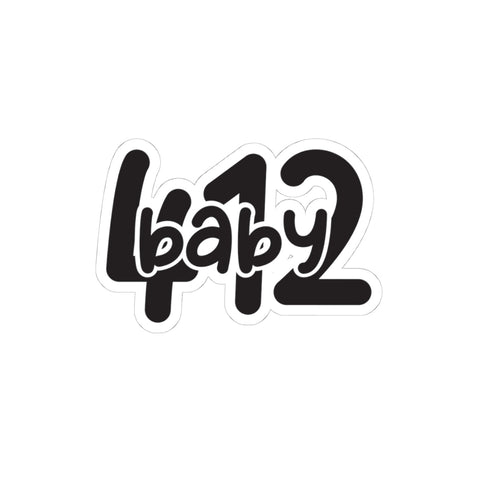 412 Baby - Kiss-Cut Stickers Paper Products - YinzerShop