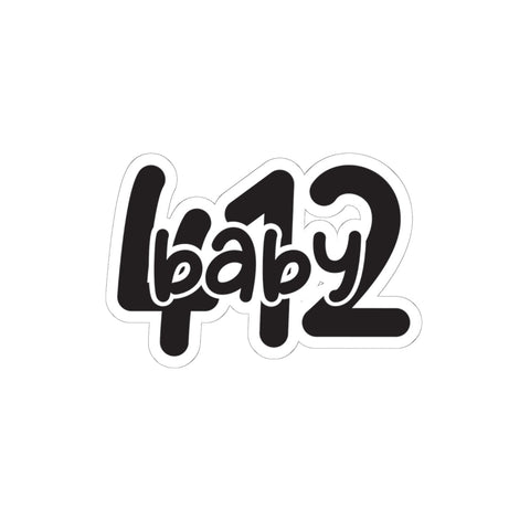 412 Baby - Kiss-Cut Stickers Paper Products - YinzerShop
