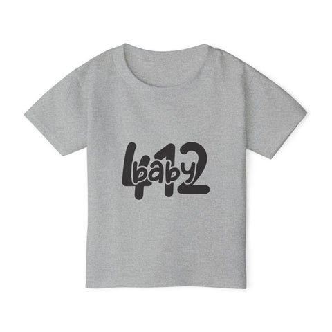 412 Baby Toddler Cotton T-Shirt – Soft Durable Kids Cotton Shirt for Playtime Kids Apparel - YinzerShop