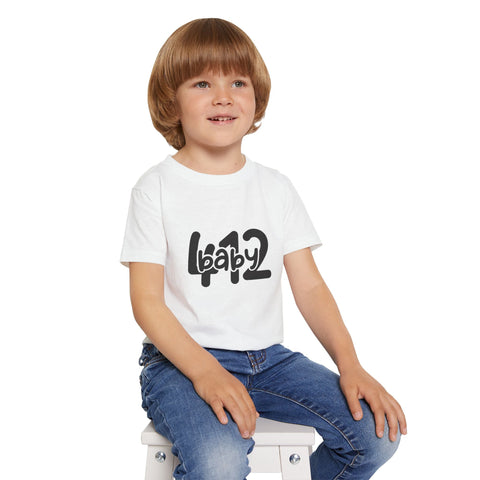 412 Baby Toddler Cotton T-Shirt – Soft Durable Kids Cotton Shirt for Playtime Kids Apparel - YinzerShop
