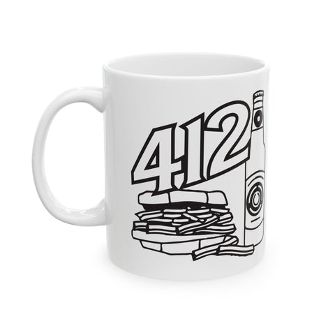 412 Icon - Coffee Mugs (11oz, 15oz) Mug - YinzerShop
