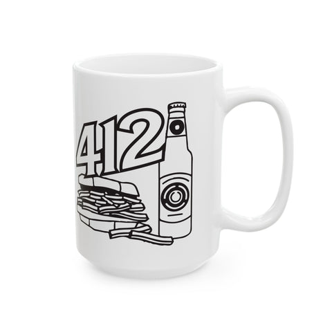 412 Icon - Coffee Mugs (11oz, 15oz) Mug - YinzerShop