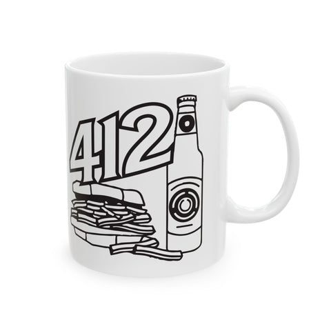 412 Icon - Coffee Mugs (11oz, 15oz) Mug - YinzerShop