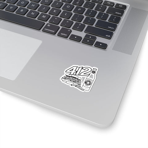 412 Icon - Kiss-Cut Stickers Paper Products - YinzerShop
