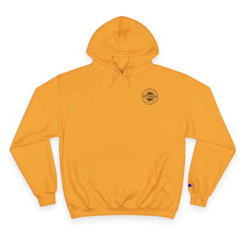 412 Icon - Print on back - Champion Hoodie Hoodie - YinzerShop