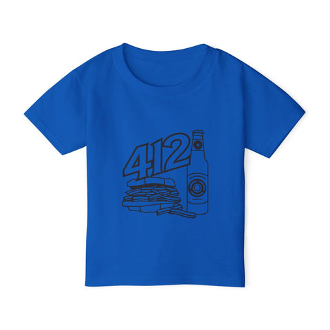 412 Icon - Toddler T-Shirt Kids Apparel - YinzerShop
