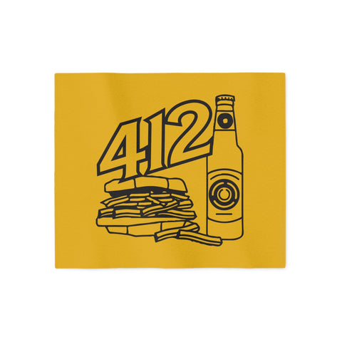 412 Icon - TT Style - Sweatshirt Blanket Home Decor - YinzerShop