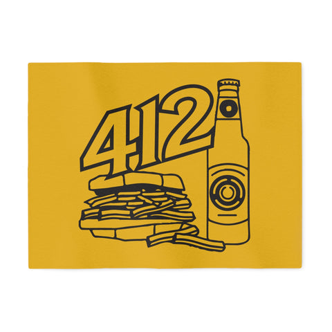 412 Icon - TT Style - Sweatshirt Blanket Home Decor - YinzerShop
