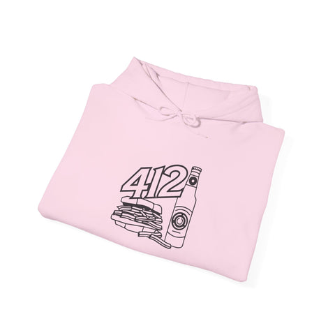 412 Icon - Unisex Heavy Blend™ Hooded Sweatshirt Hoodie - YinzerShop