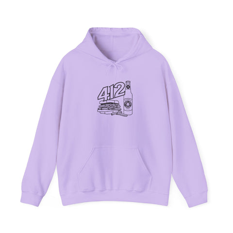 412 Icon - Unisex Heavy Blend™ Hooded Sweatshirt Hoodie - YinzerShop
