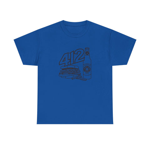 412 Icon Unisex Heavy Cotton Tee T-Shirt - YinzerShop