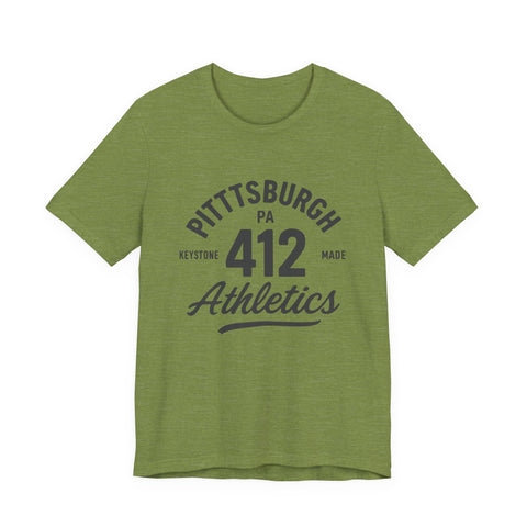 412 Keystone Made - Unisex Jersey Short Sleeve Tee T-Shirt - YinzerShop