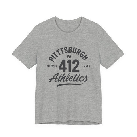 412 Keystone Made - Unisex Jersey Short Sleeve Tee T-Shirt - YinzerShop