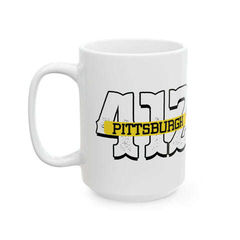 412 Pittsburgh - Coffee Mugs (11oz, 15oz) Mug - YinzerShop