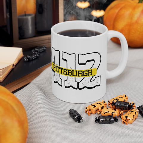 412 Pittsburgh - Coffee Mugs (11oz, 15oz) Mug - YinzerShop