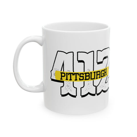 412 Pittsburgh - Coffee Mugs (11oz, 15oz) Mug - YinzerShop
