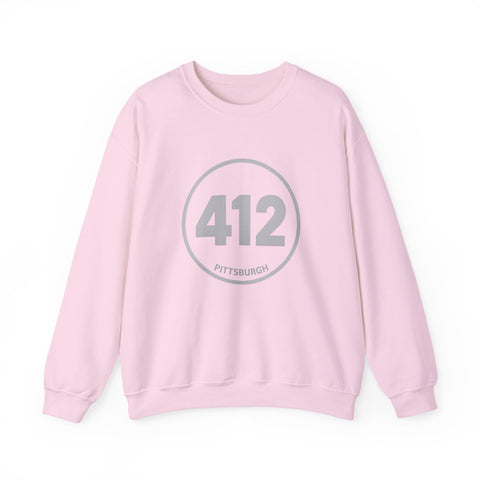 412 Stamp - Heavy Blend™ Crewneck Sweatshirt Sweatshirt - YinzerShop