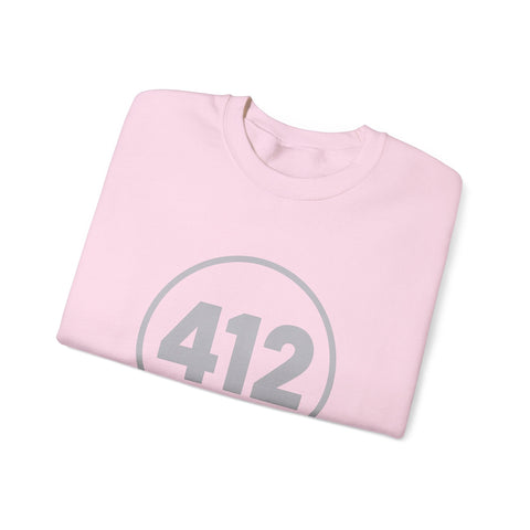 412 Stamp - Heavy Blend™ Crewneck Sweatshirt Sweatshirt - YinzerShop