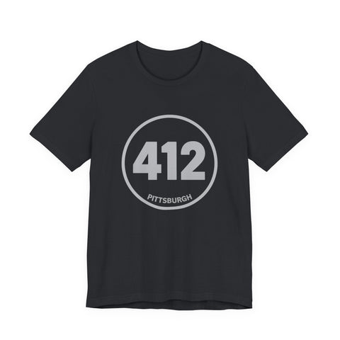 412 Stamp - Unisex Jersey Short Sleeve Tee T-Shirt - YinzerShop
