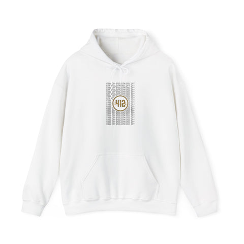 412 Steel City Hoodie | Pittsburgh Area Code Hoodie - YinzerShop