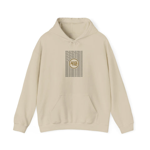 412 Steel City Hoodie | Pittsburgh Area Code Hoodie - YinzerShop