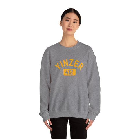 412 Yinzer - Heavy Blend™ Crewneck Sweatshirt Sweatshirt - YinzerShop