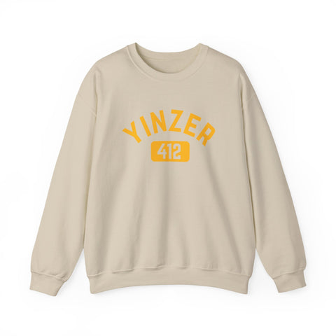 412 Yinzer - Heavy Blend™ Crewneck Sweatshirt Sweatshirt - YinzerShop