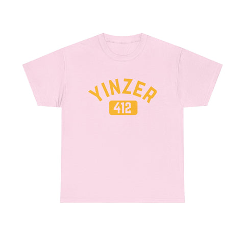 412 Yinzer - Unisex Heavy Cotton Tee T-Shirt - YinzerShop