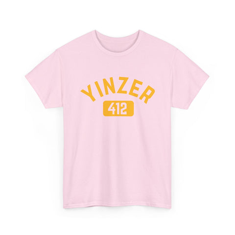 412 Yinzer - Unisex Heavy Cotton Tee T-Shirt - YinzerShop