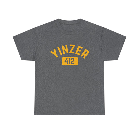 412 Yinzer - Unisex Heavy Cotton Tee T-Shirt - YinzerShop