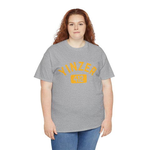 412 Yinzer - Unisex Heavy Cotton Tee T-Shirt - YinzerShop