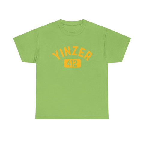 412 Yinzer - Unisex Heavy Cotton Tee T-Shirt - YinzerShop