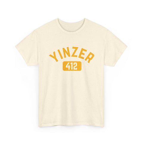 412 Yinzer - Unisex Heavy Cotton Tee T-Shirt - YinzerShop