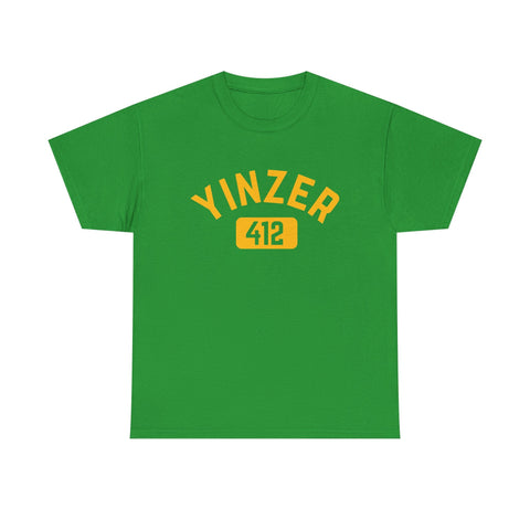 412 Yinzer - Unisex Heavy Cotton Tee T-Shirt - YinzerShop