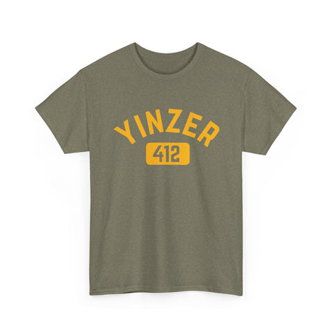 412 Yinzer - Unisex Heavy Cotton Tee T-Shirt - YinzerShop