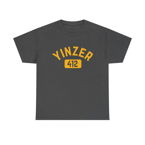 412 Yinzer - Unisex Heavy Cotton Tee T-Shirt - YinzerShop