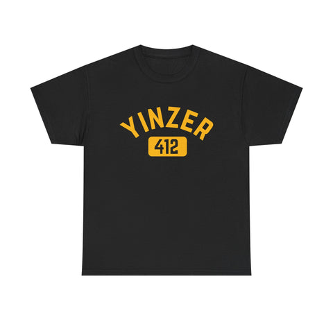 412 Yinzer - Unisex Heavy Cotton Tee T-Shirt - YinzerShop