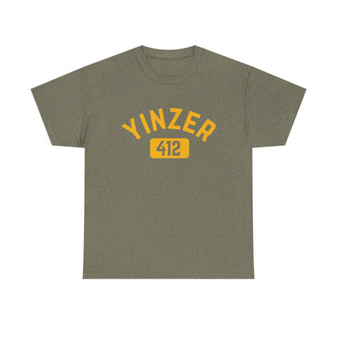 412 Yinzer - Unisex Heavy Cotton Tee T-Shirt - YinzerShop