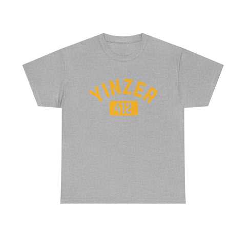 412 Yinzer - Unisex Heavy Cotton Tee T-Shirt - YinzerShop