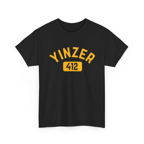 412 Yinzer - Unisex Heavy Cotton Tee T-Shirt - YinzerShop