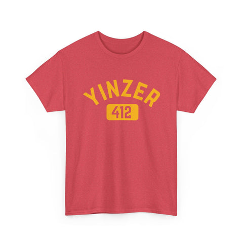 412 Yinzer - Unisex Heavy Cotton Tee T-Shirt - YinzerShop